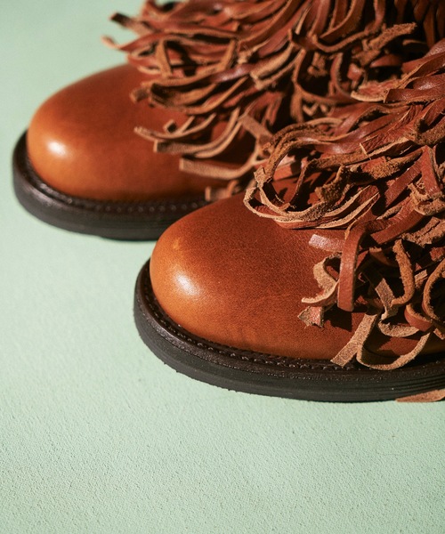 JUCO.(ジュコ)の「くせっ毛スリッポン(スリッポン・レディース・ブラウン・27.5cm/26.5cm/24.5cm/23.5cm/22.5cm)」の6枚目の写真