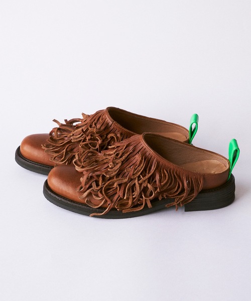 JUCO.(ジュコ)の「くせっ毛スリッポン(スリッポン・レディース・ブラウン・27.5cm/26.5cm/24.5cm/23.5cm/22.5cm)」の2枚目の写真