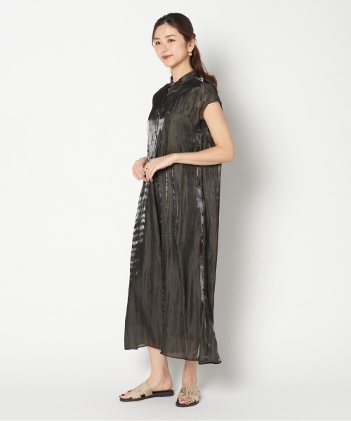 エリオポール　ワンピースドレス SEERSUCKER CAMI DRESS(PRINT)｜HELIOPOLE｜HÉLIOPÔLE（エリオ