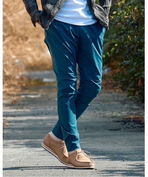 wjk（ダヴルジェイケイ）の「piece-dyed function jogger pants（その他パンツ・メンズ・ブラウン/グレー/ブルー・SMALL/MEDIUM/LARGE/X-LARGE）」の3枚目の写真