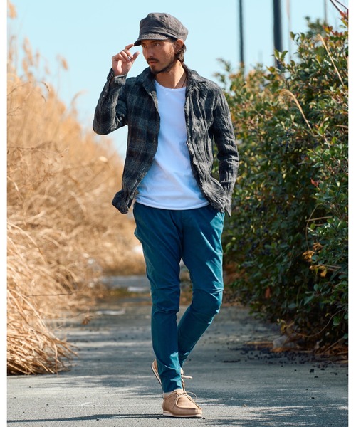 wjk（ダヴルジェイケイ）の「piece-dyed function jogger pants（その他パンツ・メンズ・ブラウン/グレー/ブルー・SMALL/MEDIUM/LARGE/X-LARGE）」の13枚目の写真