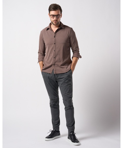 wjk（ダヴルジェイケイ）の「piece-dyed function jogger pants（その他パンツ・メンズ・ブラウン/グレー/ブルー・SMALL/MEDIUM/LARGE/X-LARGE）」の14枚目の写真