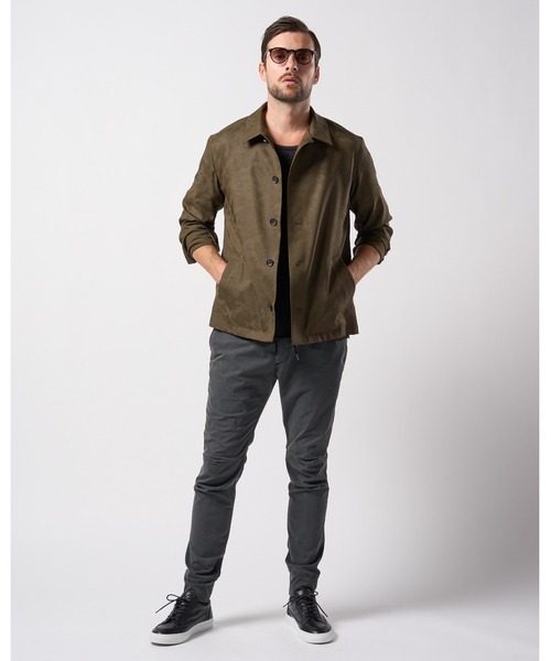 wjk（ダヴルジェイケイ）の「piece-dyed function jogger pants（その他パンツ・メンズ・ブラウン/グレー/ブルー・SMALL/MEDIUM/LARGE/X-LARGE）」の18枚目の写真