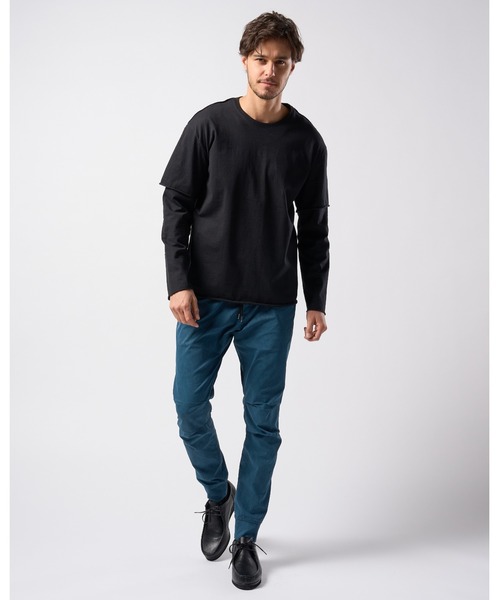 wjk（ダヴルジェイケイ）の「piece-dyed function jogger pants（その他パンツ・メンズ・ブラウン/グレー/ブルー・SMALL/MEDIUM/LARGE/X-LARGE）」の19枚目の写真