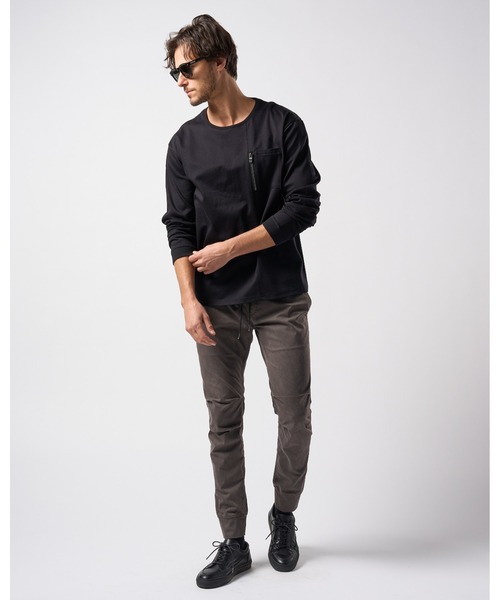 wjk（ダヴルジェイケイ）の「piece-dyed function jogger pants（その他パンツ・メンズ・ブラウン/グレー/ブルー・SMALL/MEDIUM/LARGE/X-LARGE）」の22枚目の写真