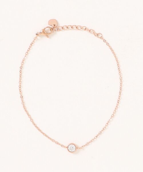 Three Four Time（ｽﾘｰﾌｫｰﾀｲﾑ）の「ストーンステンレスブレスレット（ブレスレット・レディース・ゴールド/ピンクゴールド/シルバー・FREE）」の15枚目の写真