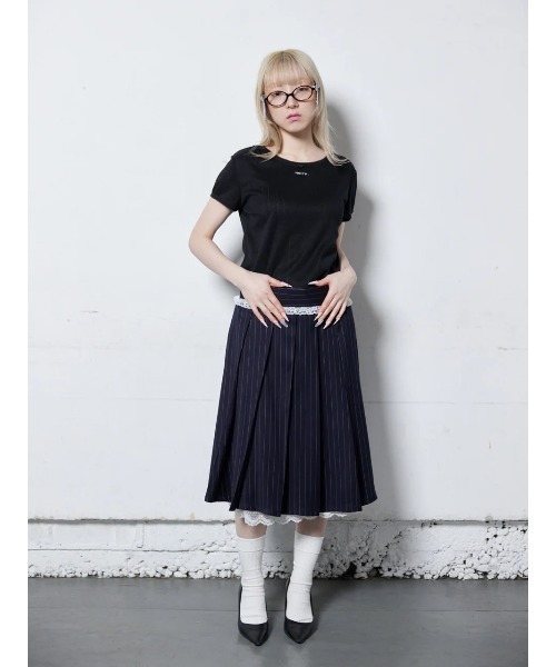 neith.（ネイス）の「neith./ネイス/Pleats Skirt Pants（スカート