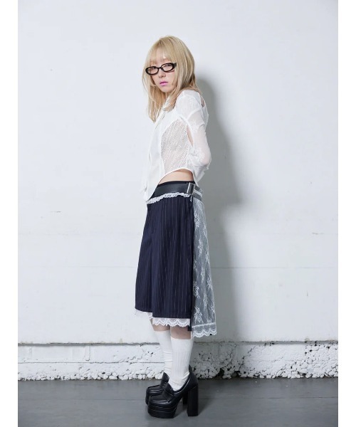 neith.（ネイス）の「neith./ネイス/Pleats Skirt Pants（スカート
