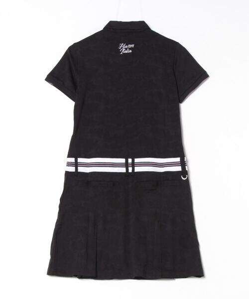 FILA GOLF(フィラゴルフ )の「【FILA GOLF:フィラゴルフ】レディース無地ワンピース ゴルフ(ワンピース・レディース・ブラック/ネイビー/ホワイト・MEDIUM/LARGE/X-LARGE/XX-LARGE)」の4枚目の写真