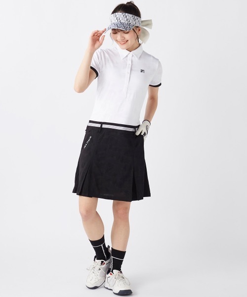 セール】【FILA GOLF:フィラゴルフ】レディース無地ワンピース ゴルフ