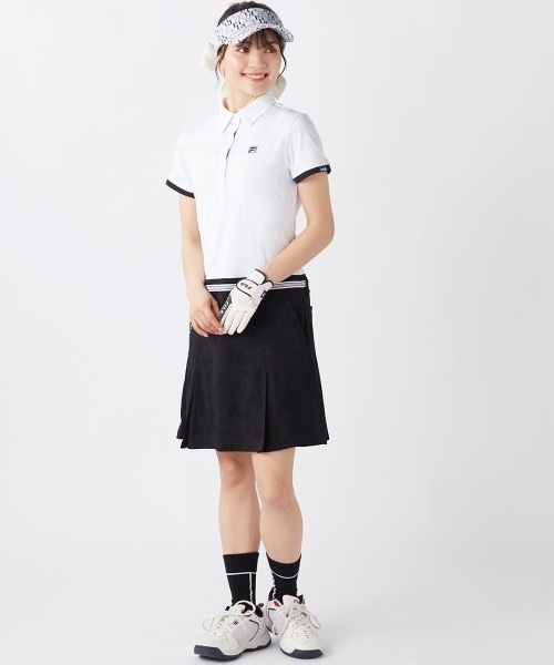 FILA GOLF(フィラゴルフ )の「【FILA GOLF:フィラゴルフ】レディース無地ワンピース ゴルフ(ワンピース・レディース・ブラック/ネイビー/ホワイト・MEDIUM/LARGE/X-LARGE/XX-LARGE)」の6枚目の写真