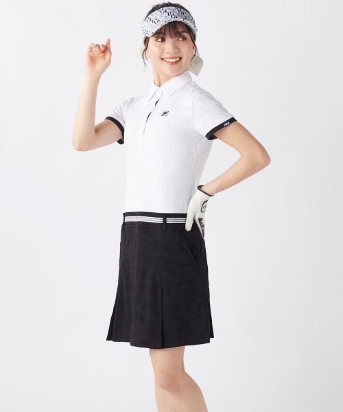 FILA GOLF(フィラゴルフ )の「【FILA GOLF:フィラゴルフ】レディース無地ワンピース ゴルフ(ワンピース・レディース・ブラック/ネイビー/ホワイト・MEDIUM/LARGE/X-LARGE/XX-LARGE)」の7枚目の写真