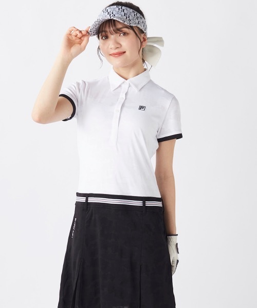 FILA GOLF(フィラゴルフ )の「【FILA GOLF:フィラゴルフ】レディース無地ワンピース ゴルフ(ワンピース・レディース・ブラック/ネイビー/ホワイト・MEDIUM/LARGE/X-LARGE/XX-LARGE)」の9枚目の写真