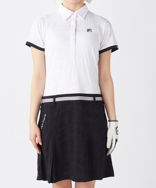 FILA GOLF(フィラゴルフ )の「【FILA GOLF:フィラゴルフ】レディース無地ワンピース ゴルフ(ワンピース・レディース・ブラック/ネイビー/ホワイト・MEDIUM/LARGE/X-LARGE/XX-LARGE)」の10枚目の写真