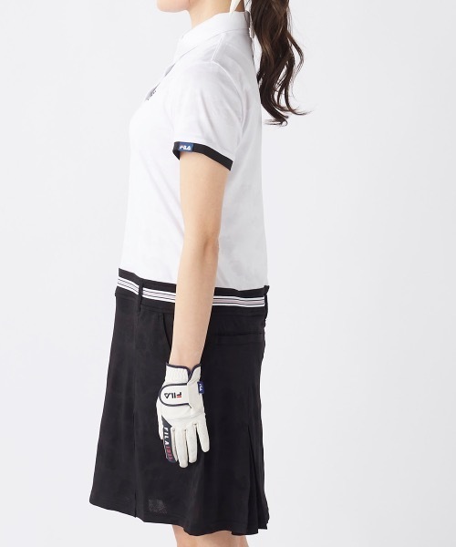 FILA GOLF(フィラゴルフ )の「【FILA GOLF:フィラゴルフ】レディース無地ワンピース ゴルフ(ワンピース・レディース・ブラック/ネイビー/ホワイト・MEDIUM/LARGE/X-LARGE/XX-LARGE)」の11枚目の写真