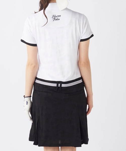FILA GOLF(フィラゴルフ )の「【FILA GOLF:フィラゴルフ】レディース無地ワンピース ゴルフ(ワンピース・レディース・ブラック/ネイビー/ホワイト・MEDIUM/LARGE/X-LARGE/XX-LARGE)」の12枚目の写真
