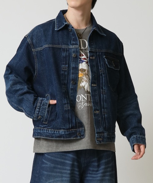 新品　IMPRESTORE I.M.S.T. Gジャン デニムジャケット 新品 IMPRESTORE I.M.S.T. Gジャン デニムジャケット ペンキ