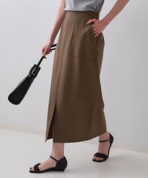 新品　K OF KRIZIA 薄手　ブラウン　タイト　スカート　ロング 新品 K OF KRIZIA 薄手 ブラウン タイト スカート ロング - メルカリ