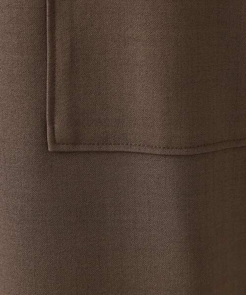 OPAQUE.CLIP（オペークドットクリップ）の「リネンライクストレッチタイトスカート【洗濯機洗い可】（スカート・レディース・ブラック/ブラウン系その他/ライトベージュ・36/38/40/42）」の7枚目の写真