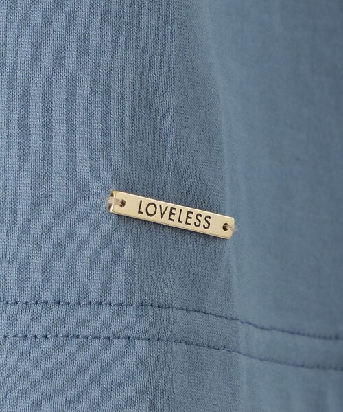LOVELESS(ラブレス)の「ハイゲージワイドTシャツ(Tシャツ/カットソー・レディース・オフホワイト/グレー/ブルー系その他3・36)」の13枚目の写真