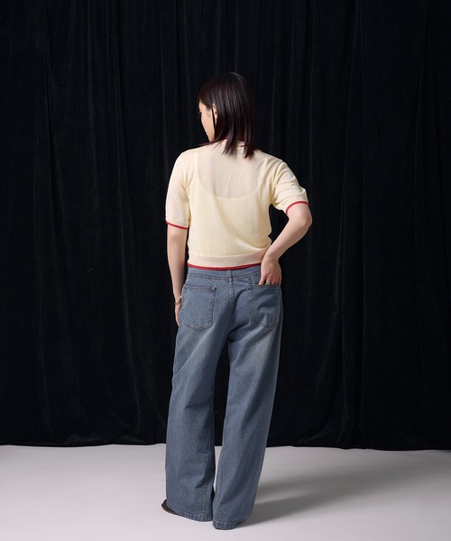 OAF デニムパンツ　FOLD WAIST DENIM OAF デニムパンツ FOLD WAIST DENIM