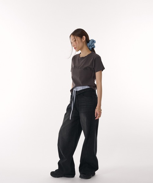 OAF デニムパンツ　FOLD WAIST DENIM OAF デニムパンツ FOLD WAIST DENIM