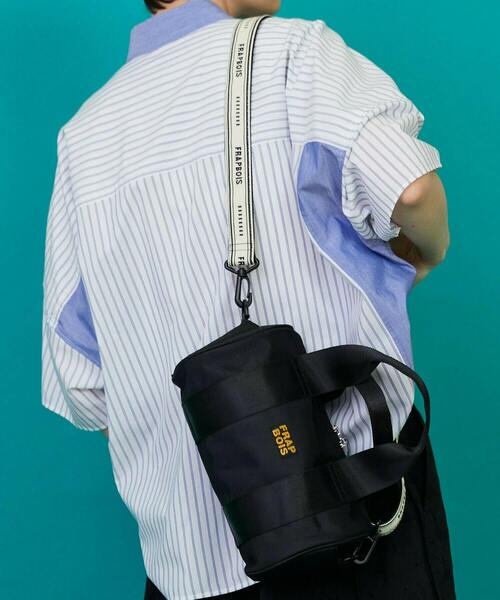 FRAPBOIS(フラボア)の「ドラムBAG(ショルダーバッグ・レディース・ブラック・FREE)」の6枚目の写真