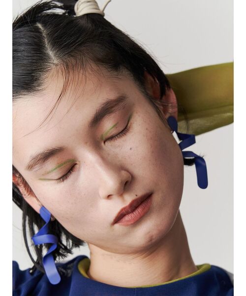 新品♡UN3D. メルト　ウェーブ　MELT WAVE シルバー ピアス UN3D.（アンスリード）の「MELT WAVE EARRING / メルトウェーブ