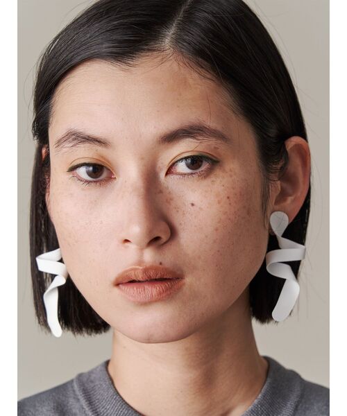 新品♡UN3D. メルト　ウェーブ　MELT WAVE シルバー ピアス セール】MELT WAVE EARRING / メルトウェーブイヤリング