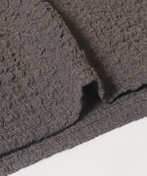 coca(coca)(コカ)の「ペプラムクロスシャーリングオールインワン/吸水速乾(つなぎ/オールインワン・レディース・ブラック/チャコール・S/M/L)」の18枚目の写真