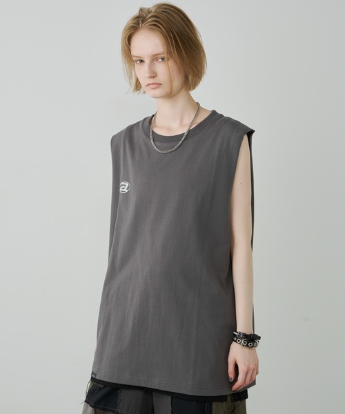 AIVER（アイバー）の「AIVER　スポンサーN/S TEE（Tシャツ/カットソー・メンズ・チャコールグレー/ブラック/ホワイト・SMALL/MEDIUM/LARGE）」の15枚目の写真