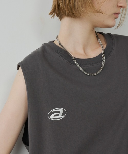 AIVER（アイバー）の「AIVER　スポンサーN/S TEE（Tシャツ/カットソー・メンズ・チャコールグレー/ブラック/ホワイト・SMALL/MEDIUM/LARGE）」の18枚目の写真