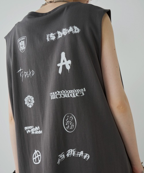 AIVER（アイバー）の「AIVER　スポンサーN/S TEE（Tシャツ/カットソー・メンズ・チャコールグレー/ブラック/ホワイト・SMALL/MEDIUM/LARGE）」の22枚目の写真