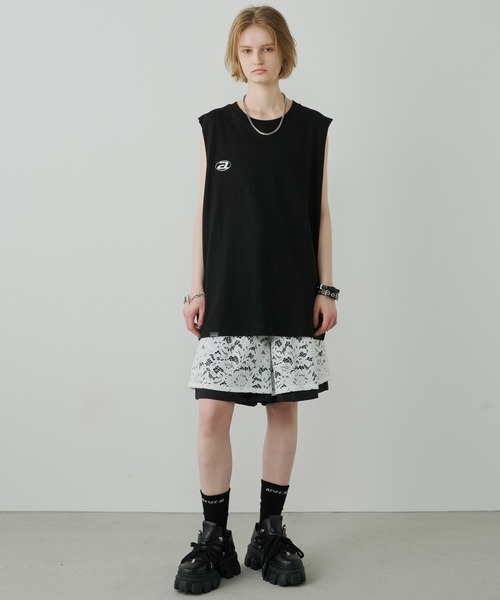 AIVER（アイバー）の「AIVER　スポンサーN/S TEE（Tシャツ/カットソー・メンズ・チャコールグレー/ブラック/ホワイト・SMALL/MEDIUM/LARGE）」の14枚目の写真