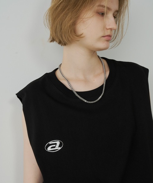AIVER（アイバー）の「AIVER　スポンサーN/S TEE（Tシャツ/カットソー・メンズ・チャコールグレー/ブラック/ホワイト・SMALL/MEDIUM/LARGE）」の8枚目の写真