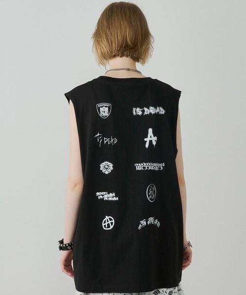 AIVER（アイバー）の「AIVER　スポンサーN/S TEE（Tシャツ/カットソー・メンズ・チャコールグレー/ブラック/ホワイト・SMALL/MEDIUM/LARGE）」の10枚目の写真