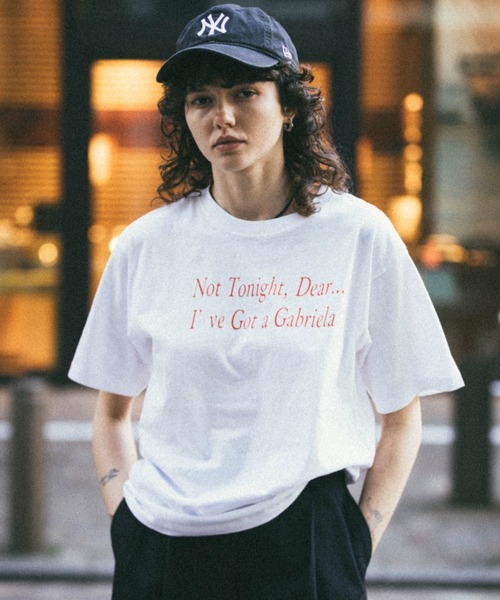 CREDONA（クレドナ）の「PARMANENT TEE/パーマネントTシャツ（Tシャツ/カットソー・レディース・ホワイト/グリーン/ピンク/レッド/レッド系その他/グリーン系その他/ネイビー/パープル/イエロー/ブラック/ライトブルー/グレー/ブルー/その他・FREE）」の13枚目の写真