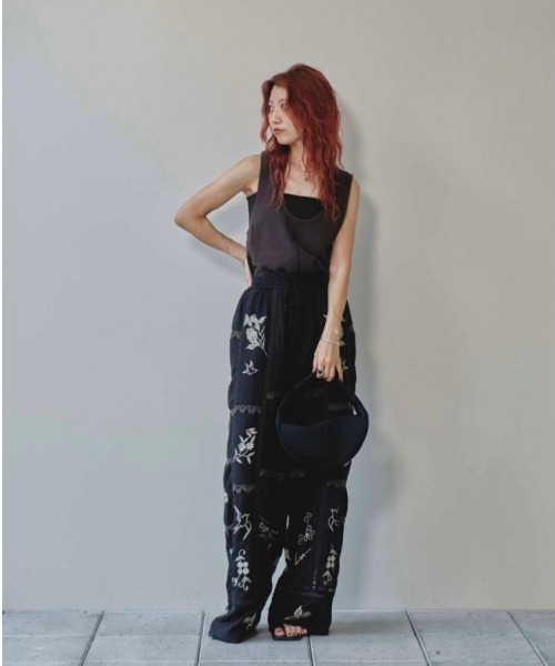 Back Satin Tanktop（タンクトップ）｜TODAYFUL（トゥデイフル