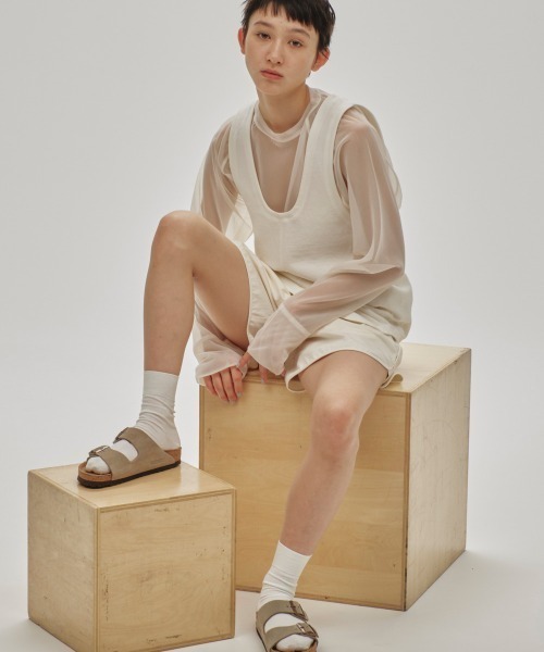 TODAYFUL (トゥデイフル）Back Satin Tanktop 即納 SALE Back Satin Tanktop（タンクトップ）｜TODAYFUL（トゥデイフル