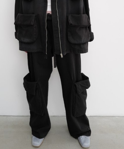 ☆人気☆【OPEN YY】☆WASHED ROLLED CARGO PANT.S☆ セール】OPEN YY/オープンワイワイ/WASHED ROLLED CARGO PANTS