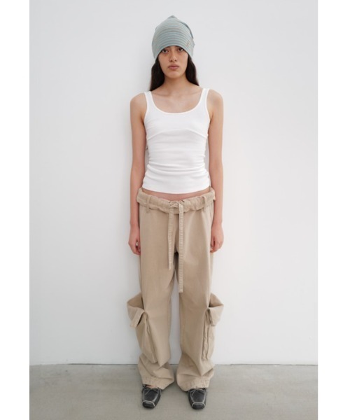 セール】OPEN YY/オープンワイワイ/WASHED ROLLED CARGO PANTS