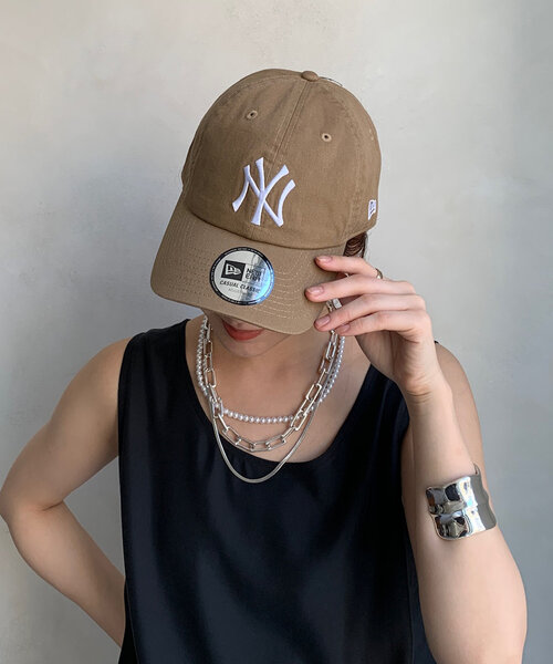 DouDou(ドゥドゥ)の「【NEW ERA/ニューエラ】25SS NY(ハット・レディース・カーキ・FREE)」の1枚目の写真