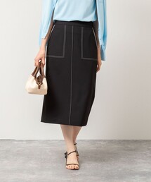 NOLLEY’S Sophi | ウォッシャブル配色パイピングタイトスカート(スカート)