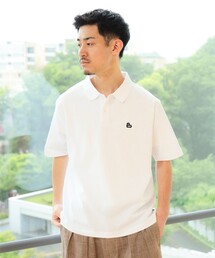 BEAMS HEART | 【ユニセックス】B-HEARTロゴ 鹿の子 ポロシャツ(ポロシャツ)