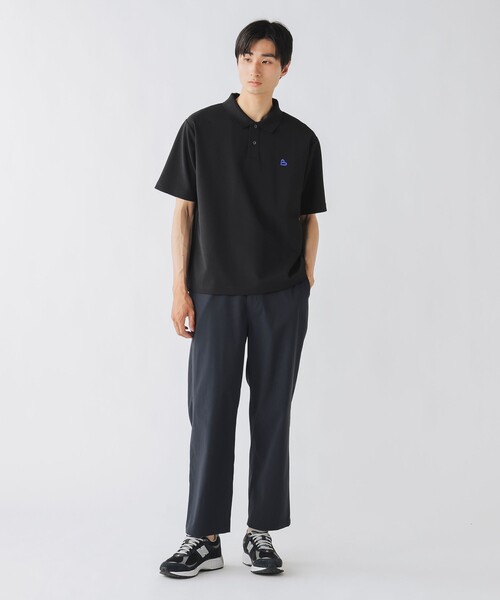 BEAMS HEART(ビームスハート)の「【ユニセックス】B-HEARTロゴ 鹿の子 ポロシャツ(ポロシャツ・メンズ・ブラック/ホワイト・S/M/L/XL)」の21枚目の写真