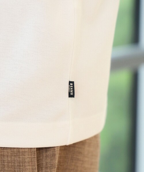 BEAMS HEART(ビームスハート)の「【ユニセックス】B-HEARTロゴ 鹿の子 ポロシャツ(ポロシャツ・メンズ・ブラック/ホワイト・S/M/L/XL)」の14枚目の写真