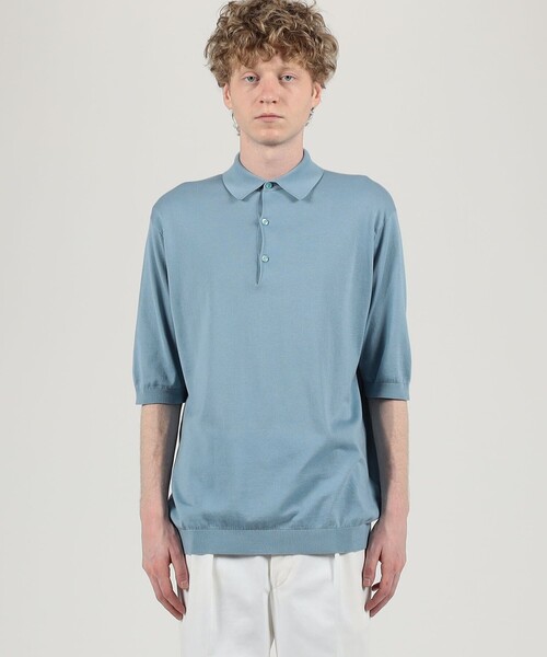T*y様 JOHN SMEDLEY ポロシャツ コットン ジョンスメドレー JOHN SMEDLEY JOHN SMEDLEY ポロシャツ RHODES