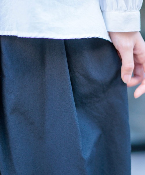 D.M.G.（ドミンゴ）の「[D.M.G / ディーエムジー] タイプライター タックフレアスカート（スカート・レディース・グリーン/レッド/ベージュ/ブルー/ブラック・FREE）」の22枚目の写真