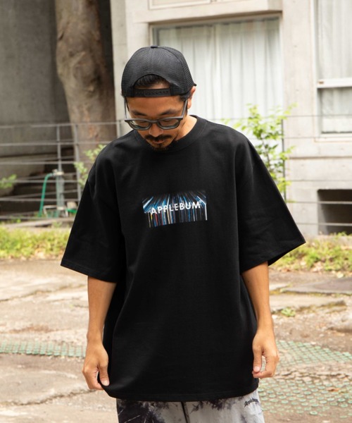 APPLEBUM(アップルバム)の「”Vinyl Box” T-shirt(Tシャツ/カットソー・メンズ・ホワイト/ブラック・XX-LARGE/X-LARGE/LARGE/MEDIUM)」の2枚目の写真