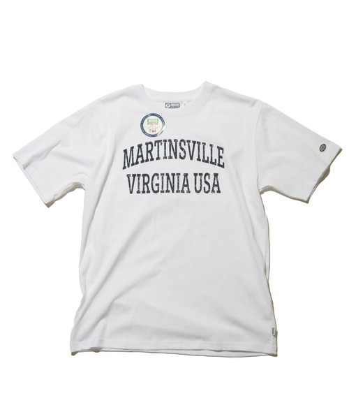 DISCUS ATHLETIC（ディスカス　アスレチック）の「DISCUS ATHLETIC ディスカス アスレティック アーチカレッジプリントTシャツ（Tシャツ/カットソー・メンズ・ホワイト/ブラック/グレイッシュベージュ/ネイビー・L/LL/M）」の2枚目の写真